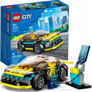 Stavebnica LEGO City - LEGO 60383 Elektrikár elektrických športových áut