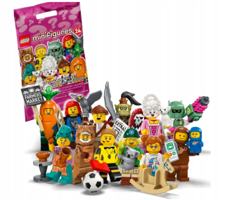 LEGO figúrka - LEGO 71037 Minifigurs sada 12 kusov bez rezania