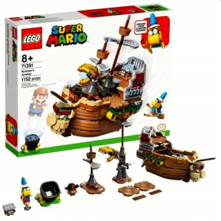 Stavebnica LEGO Super Mario - Lego 71391 Super Mario Bowsera Sterbar Loď