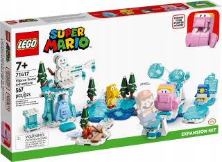 Stavebnica LEGO Super Mario - Lego 71417 Super Mario Snow Adventure of the Fliprus
