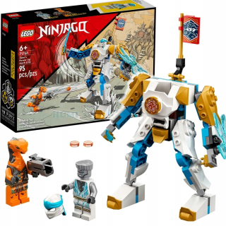Stavebnica LEGO Ninjago - LEGO 71761 Ninjago Robot Mech Zane Biały Ninja