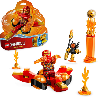 Stavebnica LEGO Ninjago - LEGO 71777 NINJAGO Dragon Spiner ČERVENÝ NINJA