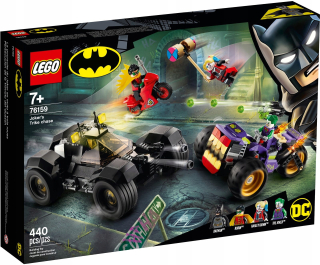 LEGO 76159 Super Heroes trojkolka Joker motocyklové