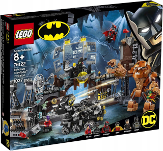 Lego Clayface útok na Batman Cave 76122