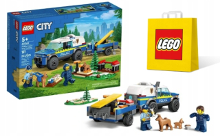 LEGO City 60369 Výcvik policajných psov v teréne