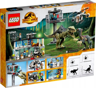 LEGO BLOCKS JURSKÝ SVET TERIZINOSAURI ÚTOČIA NA GIANTOSAUROV