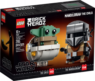 Lego Star Wars BrickHeadz mandalorianská 75317