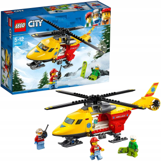 Lego City 60179 vrtuľník Lekár Pilot
