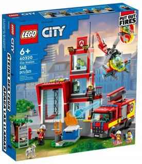 Stavebnica LEGO City - LEGO City 60320 Strazacka Hasičská stanica Guardian