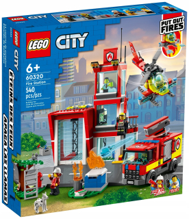 Stavebnica LEGO City - LEGO City 60320 Hasičská hasičská stanica brigáda