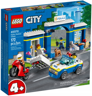 Stavebnica LEGO City - Lego City 60370 Policajná stanica Post 4+