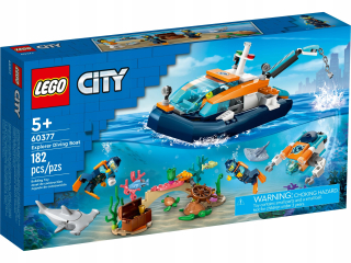 Lego City 60377 Lodz na potápanie výskumných pracovníkov