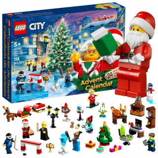 LEGO CITY ADVENTNÝ KALENDÁR DARČEKOVÝ SET 2023 NOVÉ XXL POSTAVIČE