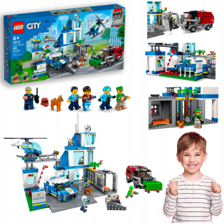LEGO súprava - LEGO Mestská policajná stanica Policajná zatknutie 7in1