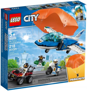 Lego City Polícia 60208 Policajné lietadlo - Chase