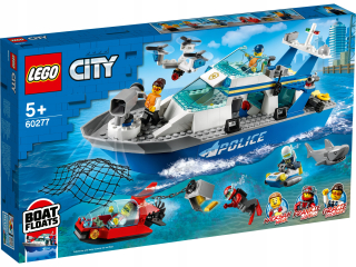 60277 Lego City Police Patrol Boat