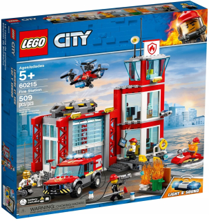 Lego City Fire remízou 60215