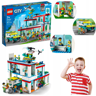 Stavebnica LEGO Friends - LEGO City Hospital s pacientmi Ambulancia