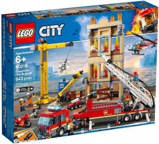 Lego City Fire Brigade v Śródmieście 60216