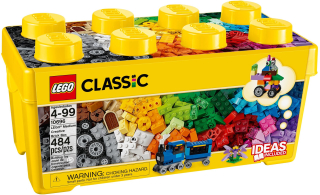 LEGO CLASSIC Stredný box kreatívnych tehál 10696