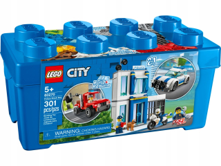 Stavebnica LEGO City - Lego City 60270 - policajná súprava blokov
