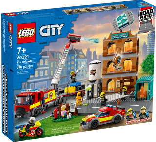 Stavebnica LEGO City - LEGO City 60321 Hasičská brigáda
