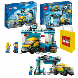 LEGO City 60362 Umývačka áut + LEGO KATALÓG 2024 NOVINKA