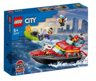 Stavebnica LEGO City - LEGO City 60373 Hasičská loď