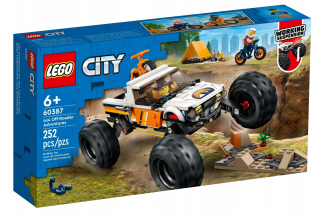 Lego City 60387 Adventures pri podložke 4x4