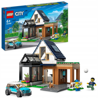 LEGO mix - LEGO City 60398 Family Home and Automave Darček