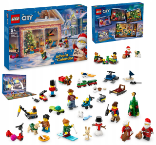 Adventný kalendár LEGO City 60436 na rok 2024