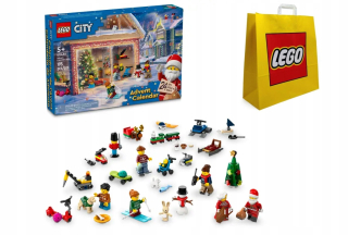 Adventný kalendár LEGO City 60436 na rok 2024
