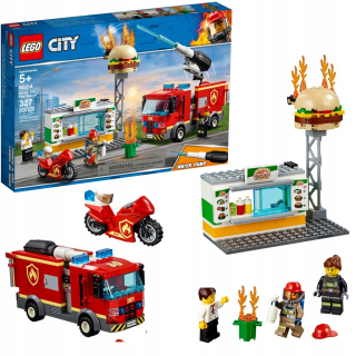 Lego City - pre záchranu v horiacej tyče (60214)