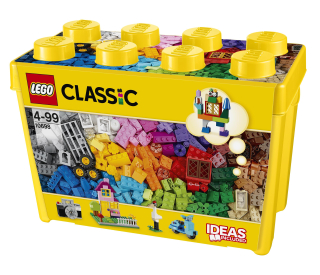Stavebnica LEGO Classic - LEGO Classic 10698 Box Lock Lock Excavator House