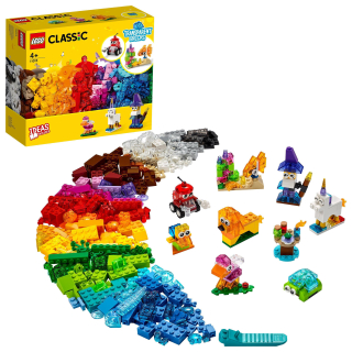 Stavebnica LEGO Classic - Lego Classic 11013 Creative Transparent Blocks