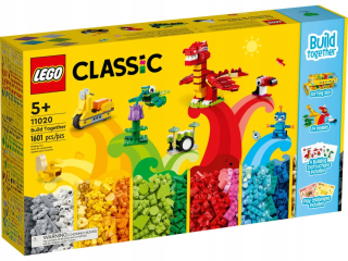 Stavebnica LEGO Classic - Budova LEGO Classic 11020 spolu veľkú súpravu