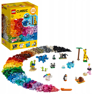 LEGO CLASSIC podložky a zvieratá 11011 diely 1500