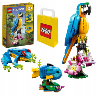 LEGO Creator 3 v 1 31136 Exotický papagáj 3 v 1