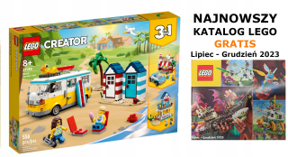 Stavebnica LEGO Creator 3 w 1 - Lego tvorca 3 v 1 31138 Camper na pláži