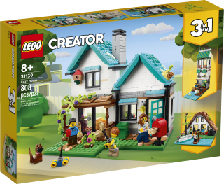 Stavebnica LEGO Creator 3 w 1 - LEGO Tvorca 3 v 1 31139 Útulný dom