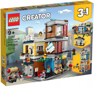 Stavebnica LEGO Creator 3 w 1 - Tvorca Lego 3in1 31097 Zoologická a kaviareň