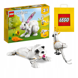 Tvorca Lego 3in1 - králik, papagáj alebo pečať 31133