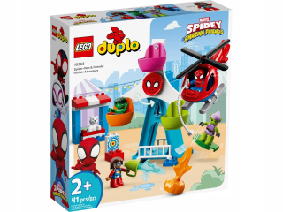 Stavebnica LEGO DUPLO - LEGO DUPLO 2+ 10963 Spider-Man a noví priatelia!