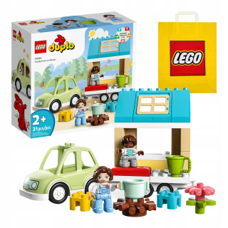 LEGO DUPLO - Rodinný dom na kolieskach (10986)