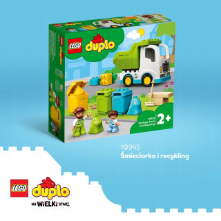 Lego Duplo Garbage Truck a recyklácie 10945 New