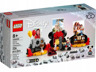 Stavebnica LEGO Disney - Lego Disney 40600 oslavuje Disney Century