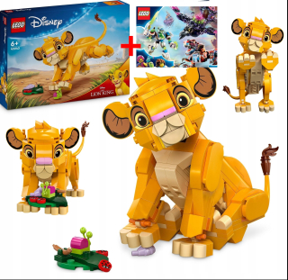 LEGO Disney 43243 Leví kráľ - Levie mláďa Simba