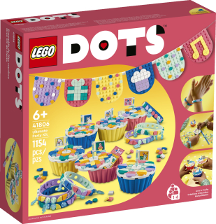 Stavebnica LEGO Dots - LEGO DOTS 41806 Sada FULL PARTY