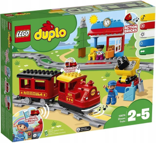 Stavebnica LEGO DUPLO - Lego Duplo 10874 parný vlak