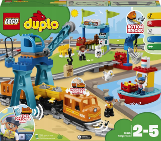 Stavebnica LEGO DUPLO - LEGO DUPLO FREIGHT TRAIN 10875